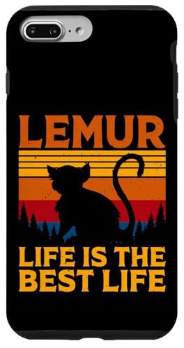 lustiges Lemuren-Design für Tierfans und -liebhaber Hülle für iPhone 7 Plus/8 Plus von lustiges Lemur Haustier Design