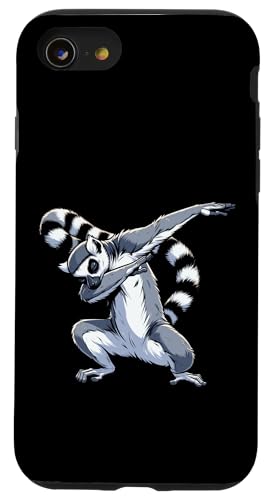 lustiges Lemuren-Design für Tierfans und -liebhaber Hülle für iPhone SE (2020) / 7 / 8 von lustiges Lemur Haustier Design