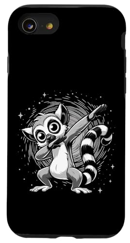 lustiges Lemuren-Design für Tierfans und -liebhaber Hülle für iPhone SE (2020) / 7 / 8 von lustiges Lemur Haustier Design