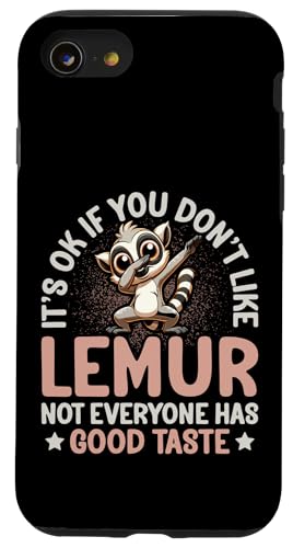 lustiges Lemuren-Design für Tierfans und -liebhaber Hülle für iPhone SE (2020) / 7 / 8 von lustiges Lemur Haustier Design