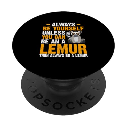lustiges Lemuren-Design für Tierfans und -liebhaber PopSockets Klebender PopGrip lustiges Lemuren-Design für Tierfans und -liebhaber PopSockets Klebender PopGrip von lustiges Lemur Haustier Design