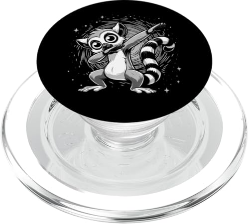 lustiges Lemuren-Design für Tierfans und -liebhaber PopSockets PopGrip für MagSafe von lustiges Lemur Haustier Design