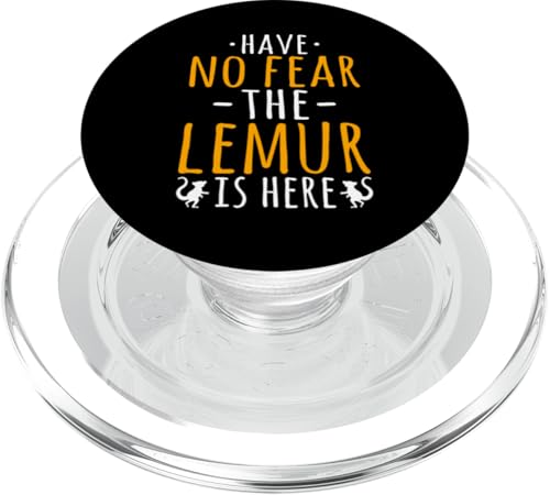 lustiges Lemuren-Design für Tierfans und -liebhaber PopSockets PopGrip für MagSafe von lustiges Lemur Haustier Design