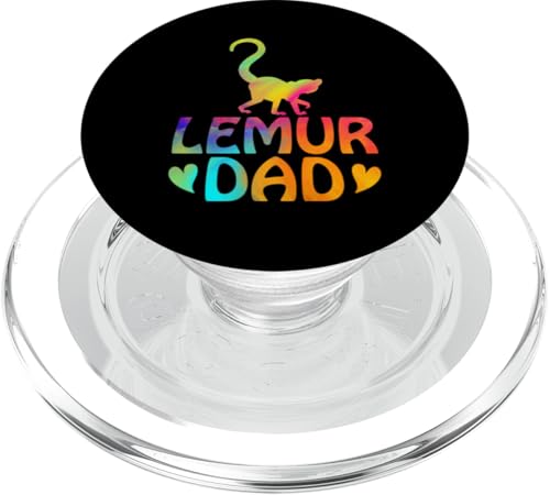 lustiges Lemuren-Design für Tierfans und -liebhaber PopSockets PopGrip für MagSafe von lustiges Lemur Haustier Design