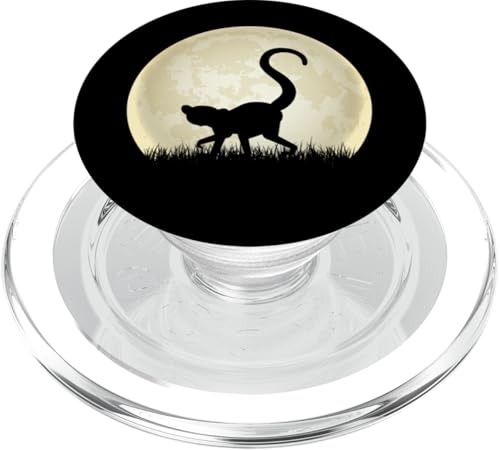lustiges Lemuren-Design für Tierfans und -liebhaber PopSockets PopGrip für MagSafe von lustiges Lemur Haustier Design