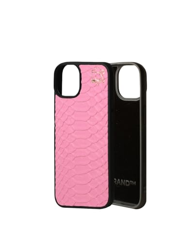 Echtleder-Handyhülle für iPhone, stoßfestes Etui mit Amalfi-Küsten- oder Mamba-Motiv, kompatibel mit iPhone 16, 16 Pro, 16 Pro Max, 15, 15 Pro, 15 Pro Max, 14, 14 Pro, 14 Pro Max, 13 (Rosa 15) von lux brand