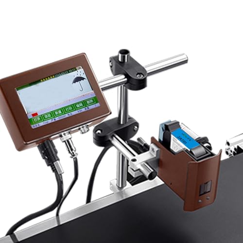 lwjunmm Automatische Codiermaschine,Inline-Tintenstrahlcodierer 12,7Mm/25,4Mm,Datumscodierer,Automatische Codier-Und Markierungsausrüstung,Datumsdrucker Mit Touchscreen,25.4mm von lwjunmm