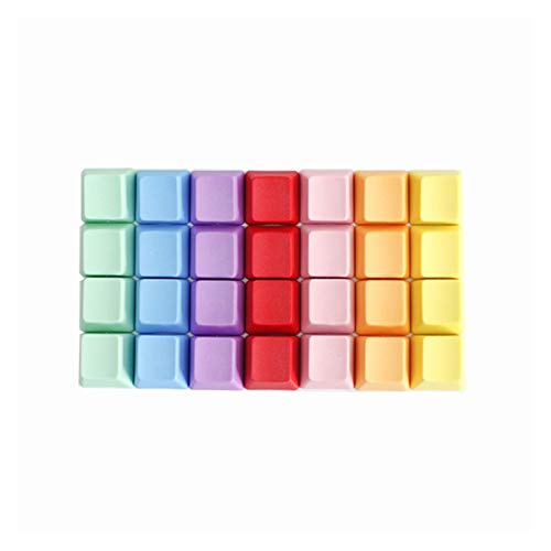 lxxiulirzeu 1 Set Keycap DIY leerer PBT für mechanische Tastaturen (Color : 40pcs) von lxxiulirzeu