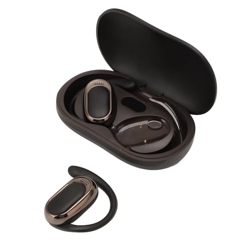 Sprachübersetzer-Ohrhörer, Kopfhörer Kabellose Kopfhörer Sprachübersetzer Earbuds mit 144 Sprachen Echtzeitübersetzung 5.4 für Reisen Business Sport (Black) von lyrlody