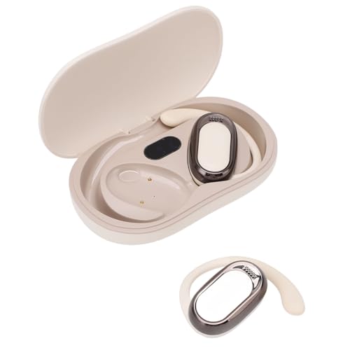 Sprachübersetzer-Ohrhörer, Kopfhörer Kabellose Kopfhörer Sprachübersetzer Earbuds mit 144 Sprachen Echtzeitübersetzung 5.4 für Reisen Business Sport (White) von lyrlody