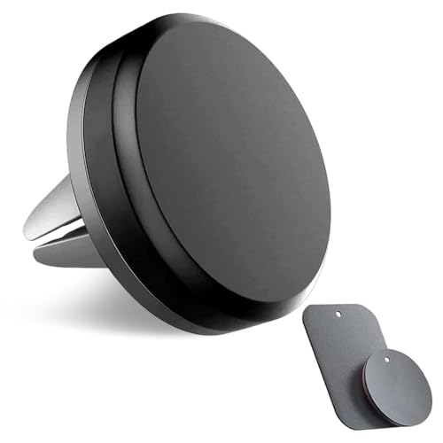 m MU HandyHalterung Auto 1 Stück mit 2 Metallplatten, Handyhalterung Auto fürs Lüftung Magnet,360 Grad Drehung Magnetische KFZ Handyhalterung angepasst an iPhone Samsung und andere Smartphone m MU HandyHalterung Auto 1 Stück mit 2 Metallplatten, Handyhalterung Auto fürs Lüftung Magnet,360 Grad Drehung Magnetische KFZ Handyhalterung angepasst an iPhone Samsung und andere Smartphone von m MU
