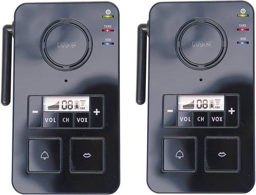 M-e modern-electronics FS 2.1 Gegensprechanlage Funk 446MHz 2000m Schwarz M-e modern-electronics FS 2.1 Gegensprechanlage Funk 446MHz 2000m Schwarz von m-e modern-electronics