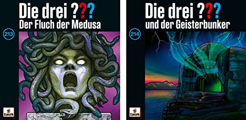 Die Drei ??? (Fragezeichen) - Folge/CD 213 + 214 im Set - Deutsche Originalware [2 C_D_s] von m-m-m