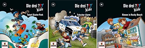 Die Drei ??? (Fragezeichen) Kids - Folge/CD 84-86 im Set - Deutsche Originalware [3 C_D_s] von m-m-m