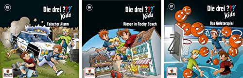 Die Drei ??? (Fragezeichen) Kids - Folge/CD 85 + 86 + 87 im Set - Deutsche Originalware [3 C_D_s] von m-m-m
