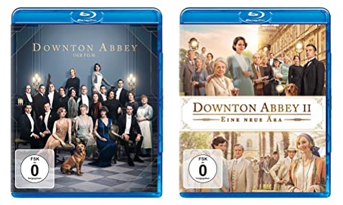 Downton Abbey - 2 Kinofilme ( 1. Der Film + 2. Eine neue Ära) im Set - Deutsche Originalware [2 Blu-rays] von m-m-m