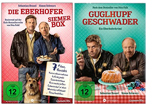 Eberhofer-8DVDSet(SiemerBox:Dampfnudelblues+Winterkartoffelknödel+Schweinskopf al dente+Grießnockerlaffäre+Sauerkrautkoma+Leberkäsjunkie+Kaiserschmarrndrama)+(Guglhupfgeschwader)im Set -[8 DVDs] von m-m-m