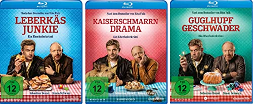 Eberhofer - Leberkäsjunkie + Kaiserschmarrndrama + Guglhupfgeschwader im Set - [3 Blu-rays] von m-m-m
