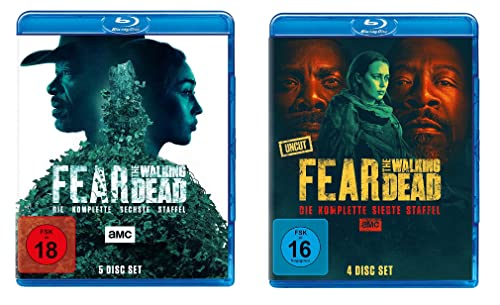Fear the Walking Dead - Staffel 6 + 7 FSK 18 im Set - Deutsche Originalware [9 Blu-rays] von m-m-m