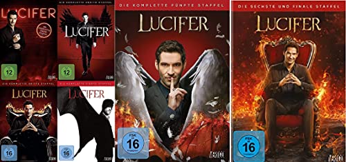 Lucifer - Staffel 1 - 6 (Komplette Serie) im Set - Deutsche Originalware [20 DVDs] von m-m-m