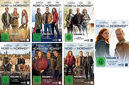Nord bei Nordwest - Volume 1 + 2 + 3 + 4 + 5 + 6 + 7 (Spielfilmfolgen 1-14) im Set - Deutsche Originalware [7 DVDs] von m-m-m