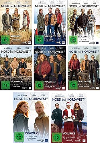 Nord bei Nordwest - Volume 1 + 2 + 3 + 4 + 5 + 6 + 7 + 8 (Spielfilmfolgen 1-15) im Set - Deutsche Originalware [8 DVDs] von m-m-m