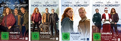 Nord bei Nordwest - Volume 5 + 6 + 7 + 8 (Spielfilmfolgen 9 -15) im Set - Deutsche Originalware [4 DVDs] von m-m-m
