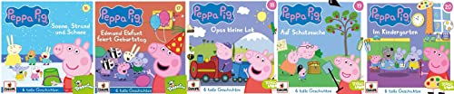 Peppa Pig - Hörspiele / CD 16 - 20 im Set - Deutsche Originalware [5 C_D_s] von m-m-m