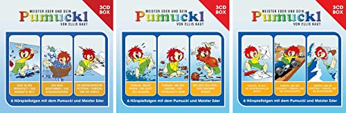 Pumuckl - Hörspiel 3-CD Box 1 + 2 + 3 (18 Folgen) im Set - Deutsche Originalware [9 C_D_s] von m-m-m