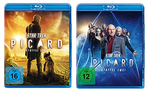 Star Trek - Picard - Staffel 1 + 2 im Set - Deutsche Originalware [7 Blu-rays] von m-m-m