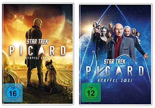 Star Trek - Picard - Staffel 1 + 2 im Set - Deutsche Originalware [7 DVDs] von m-m-m