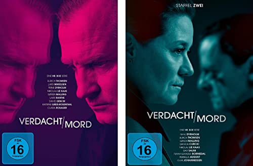 Verdacht/Mord - Staffel 1 + 2 im Set - Deutsche Originalware [4 DVDs] von m-m-m