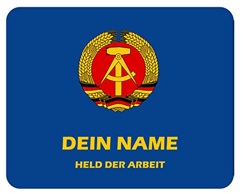 Mousepad Held der Arbeit - mit Name Mousepad Held der Arbeit - mit Name von m. kern