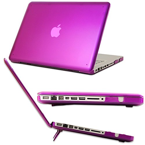 mCover Hard Shell Case / Notebook hülle für Apple Macbook Pro 13.3" (Modell A1278 mit DVD, nicht für Macbook Pro 13 Zoll Retina Display) Mit einem kostenlosen transparenten Tastaturschutz - Violett (A1278 ) von mCover