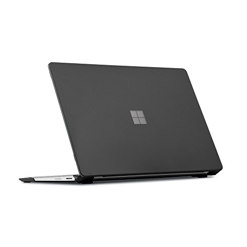 mCover Hard Shell Case Nur kompatibel mit 34,29 cm (13,5-Zoll)-Microsoft Surface Laptop 1/2/3/4 Computer nur mit Alcantara®-Tastatur (** Nicht für Metalltastatur **) Schwarz von mCover