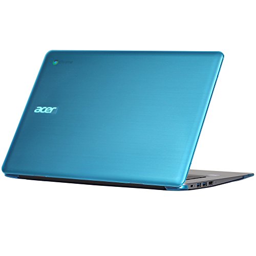 mCover Hartschalen/Schutzhülle Cover/Tasche Case für 14" ACER Chromebook 14 CB3-431 Laptop (** Nicht kompatibel mit Acer Swift 3 / Aspire One 431 AO1-431-xxxx **) - Aqua (CB3-431) von mCover