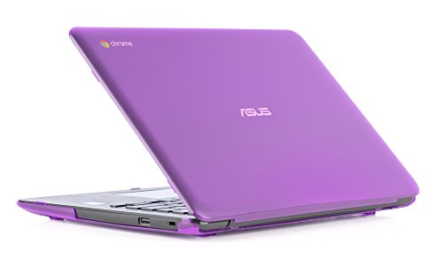 mCover Hartschalen/Schutzhülle Cover/Tasche Case für ASUS C300MA / C300SA 13,3-Zoll-Chromebook - Violett von mCover