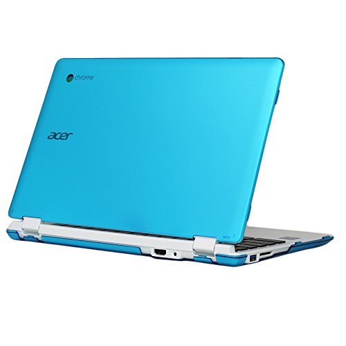 mCover Hartschalen/Schutzhülle Cover/Tasche Case für Neue 2016 Acer Chromebook 11 CB3-131 Serie mit IPS-HD-Display NUR Laptop - Aqua von mCover