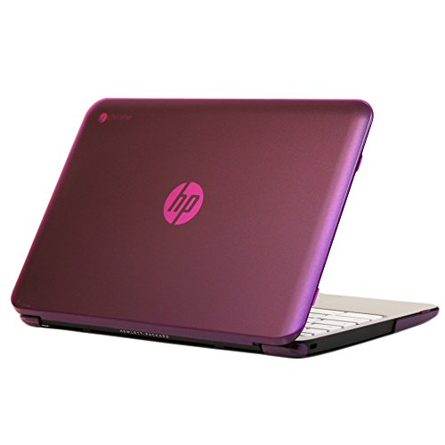 mCover Hartschalen-Hülle/Tasche/Schutzhülle für 11" HP Chromebook G2/G3/G4 Laptop - Violett von mCover