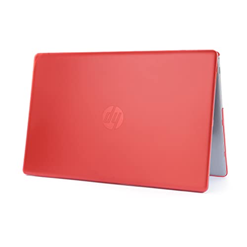 mCover Schutzhülle nur kompatibel mit 2021–2023 17,3 Zoll HP Laptop 17-CNxxxx Serie (kein DVD-Laufwerk) Windows-Laptop (nicht passend für andere HP-Modelle, einschließlich 17 Zoll HP Envy Serie) – Rot von mCover