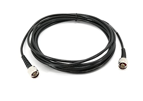 Maas Koaxialkabel - SSB Aircell 5 - beidseitig mit N Stecker - Varianten - (0.5 Meter) von maas funk-elektronik importeur