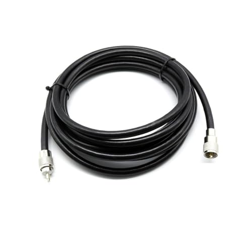 Maas RG-213 Koaxialkabel beidseitig mit PL Stecker - Varianten - (0.5 Meter) von maas funk-elektronik importeur