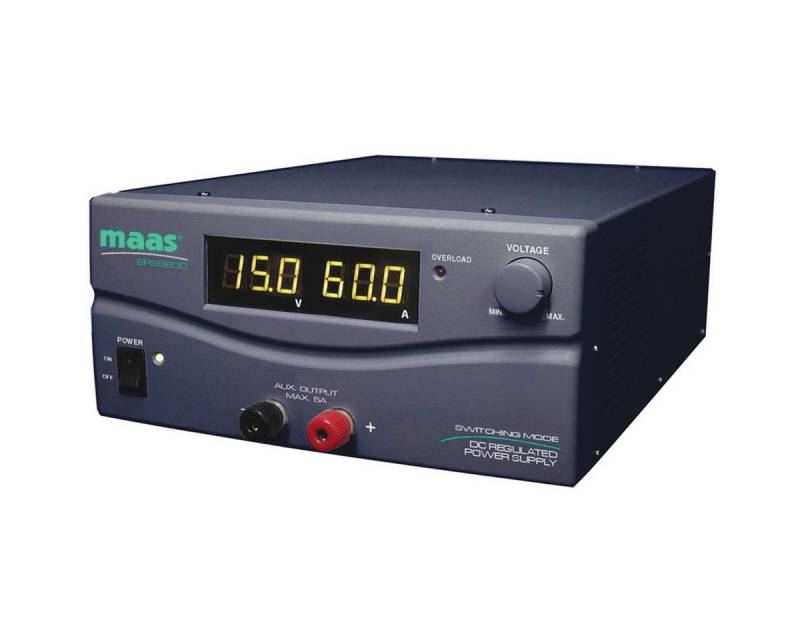 maas funk-elektronik importeur Funkgerät MAAS SPS 9600 Schaltnetzteil 60 Ampere, (1-St) von maas funk-elektronik importeur