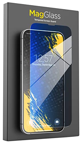 MagGlass Blaulichtblockierendes gehärtetes Glas für iPhone 14 Plus Displayschutzfolie (Anti-Blaulicht für Augenschutz) von magglass