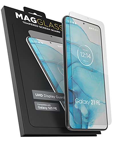 Magglass Panzerglas für Samsung S21 FE Full Screen Schutzfolie Folie Displayschutz mit Rahmen-Installationshilfe Magglass Panzerglas für Samsung S21 FE Full Screen Schutzfolie Folie Displayschutz mit Rahmen-Installationshilfe von magglass