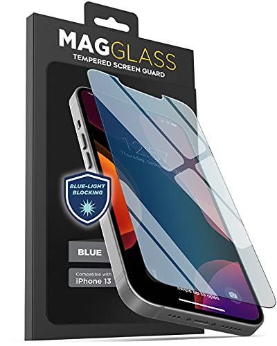 Magglass Panzerschutz für iPhone 13 Pro Max Full Screen Blaulichtfilter Schutzfolie Folie Displayschutz von magglass
