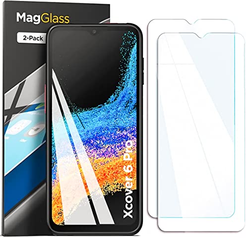 magglass 2er-Pack gehärtetes Glas für Galaxy XCover 6 PRO Displayschutzfolie (2022 Samsung XCover6 Pro) von magglass