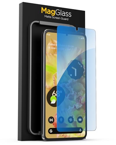 magglass Displayschutzfolie für Google Pixel 8, Blaulichtblockierung (2023), verbesserter Augenkomfort, Blaulichtfilterung, gehärtetes Glas mit einfachem Applikator (eingebettete von magglass