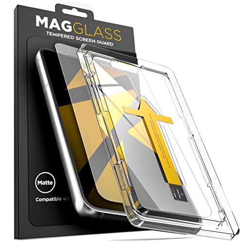 magglass Panzerglas Entwickelt für Samsung Galaxy S22 Matte Displayschutzfolie - Anti-Glare/Fingerabdruck Resistent Displayschutzfolie (Fingerabdruck kompatibel) magglass Panzerglas Entwickelt für Samsung Galaxy S22 Matte Displayschutzfolie - Anti-Glare/Fingerabdruck Resistent Displayschutzfolie (Fingerabdruck kompatibel) von magglass
