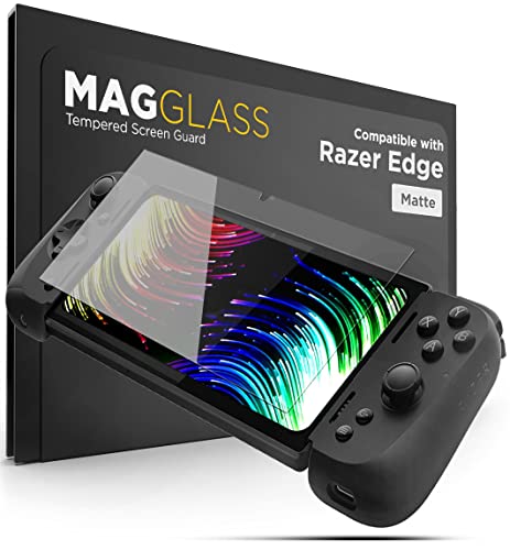 magglass Matte Displayschutzfolie für Razer Edge – Anti-Glare gehärtetes Glas Displayschutz (Android Handheld Gaming Console) von magglass